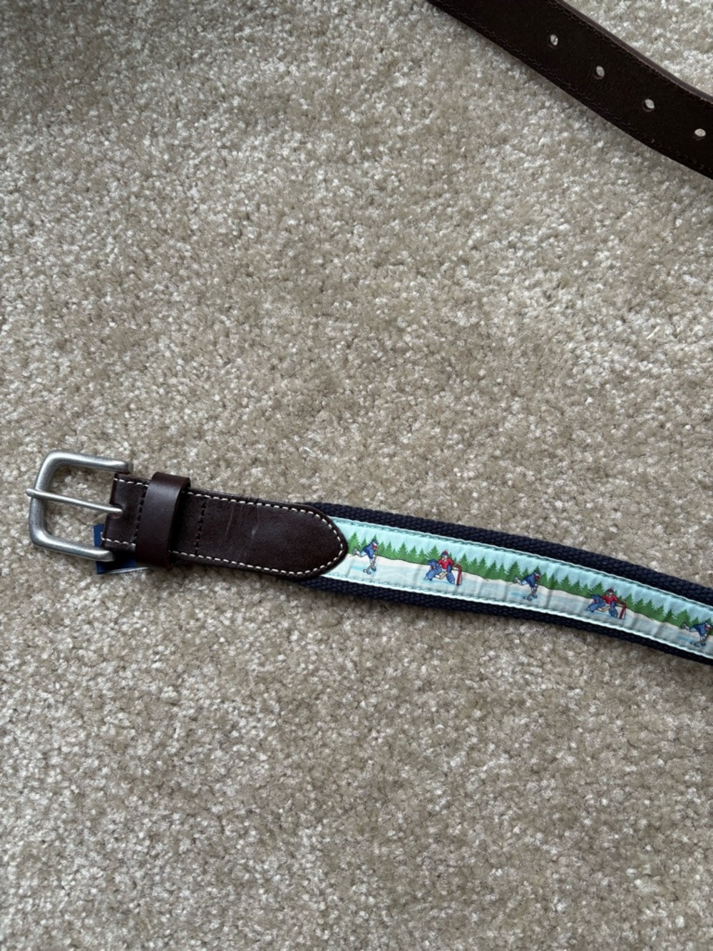 Vineyard Vines Pond Hockey Belt